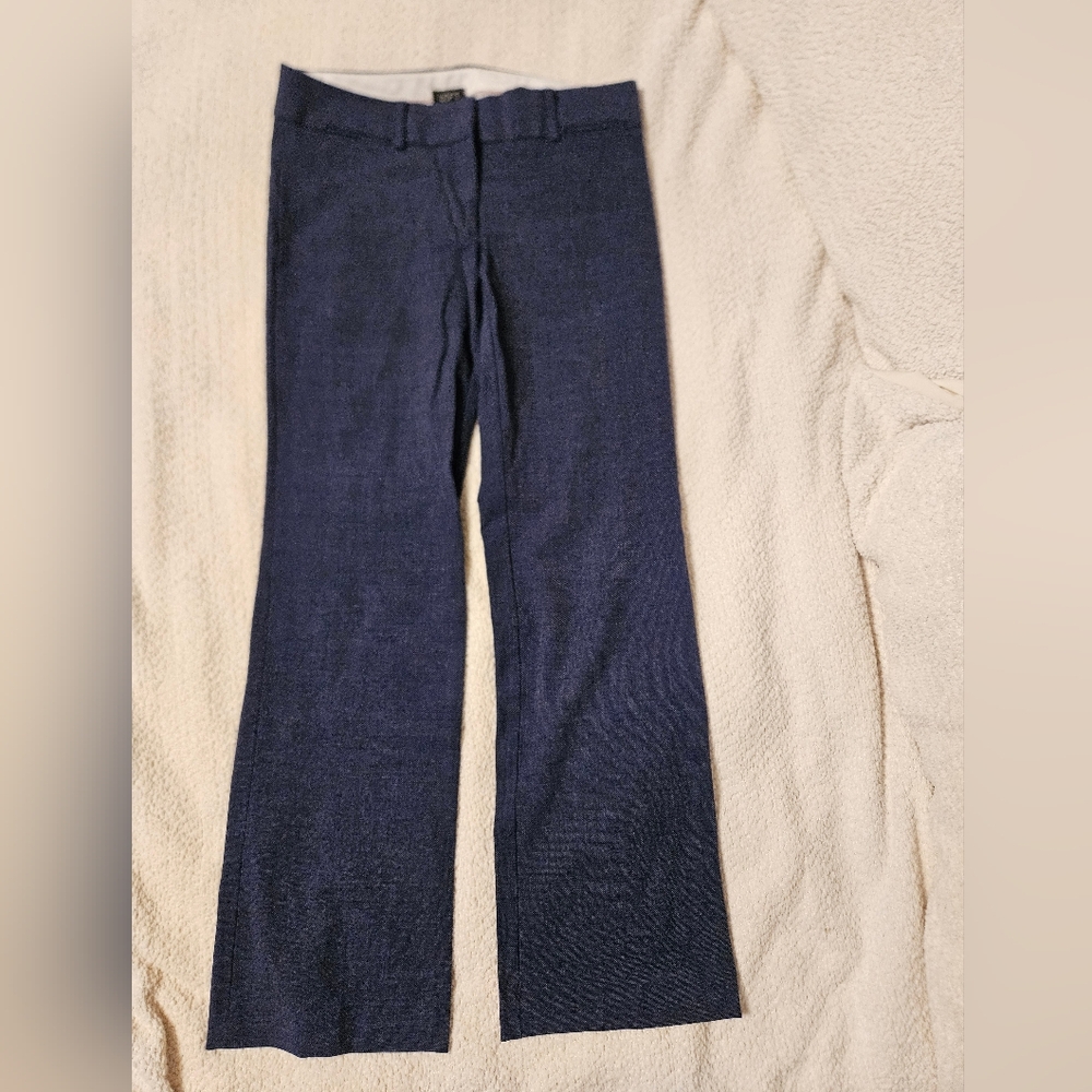 Navy Flare Dress Pants